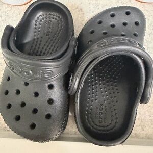 CROCS Kids Black Sandals - brand new
